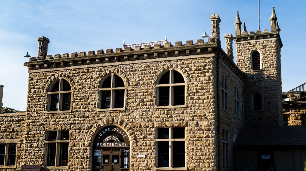 Outside of Idaho State Penitentiary